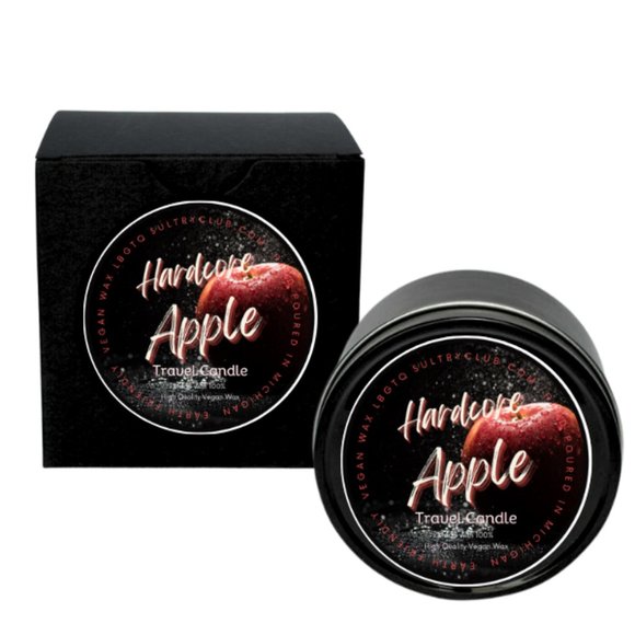 HARDCORE APPLE TRAVEL CANDLE 8 OZ - Picture 3 of 3